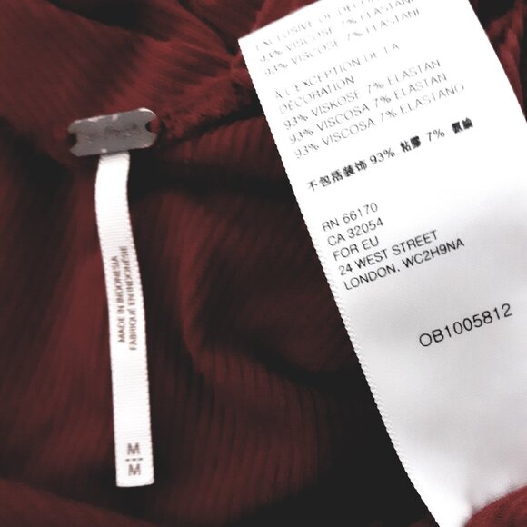 Free People Untamed Back Twist Knott Long Sleeve Ribbed Knit Tunic Top - Picture 6 of 7